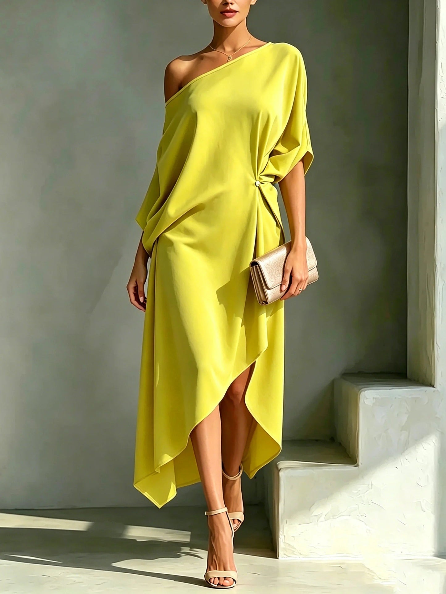Camila | Elegante vestido asimétrico