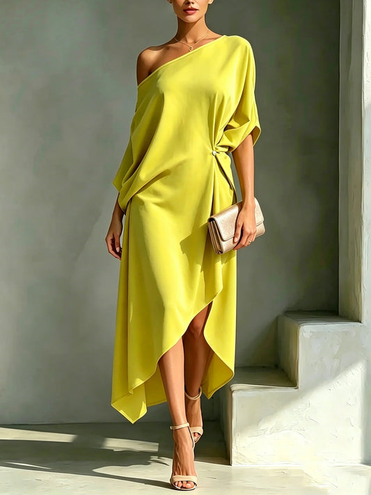 Camila | Elegante vestido asimétrico