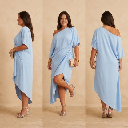 Camila | Elegante vestido asimétrico